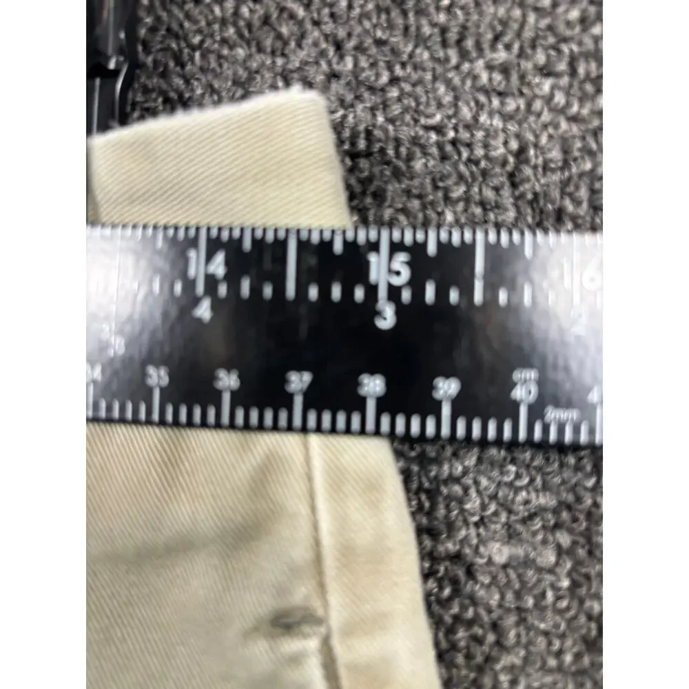 Gap Capri Pants Womens Size 6 Beige Straight Leg Stretch High Rise